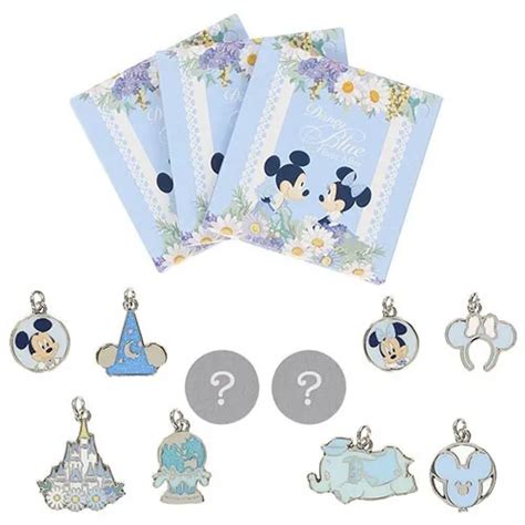 Tokyo Disney Resort 2023 Blue Ever After Mickey Minnie Charm Full Set