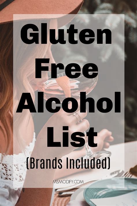 Montréal, quebec gluten free or gluten reduced 100% dedicated gluten free facility availablity: Gluten Free Alcohol List | Gluten free alcohol, Gluten ...