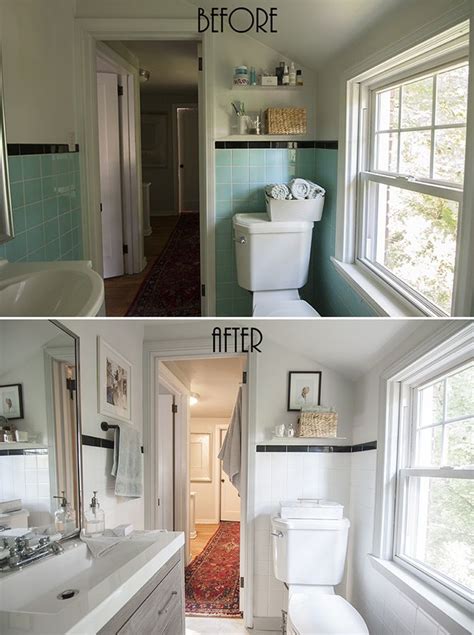 Especially, painting in the bathroom tiles will further make it look unique and something different too. Painted Bathroom Wall Tile - Before & After | Bathroom ...