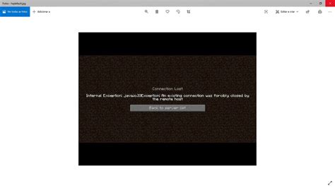 Resolvido Minecraft Erro Server Internal Exception Java Ioexception