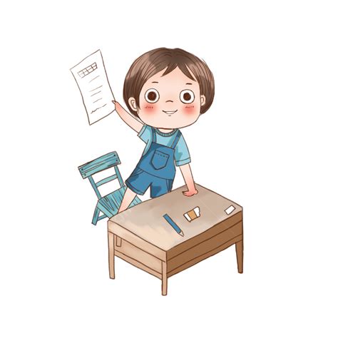 Hand Drawn Boy Png Image Hand Drawn Cartoon Hand In Boy Carry Out An