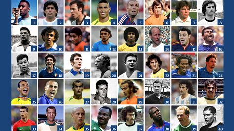 Mundiales Pelé Maradona Y 32 Sudamericanos Más Entre Los 100 Mejores