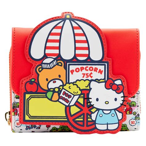 Loungefly Sanrio Hello Kitty And Friends Carnival Flap Wallet Kawaii