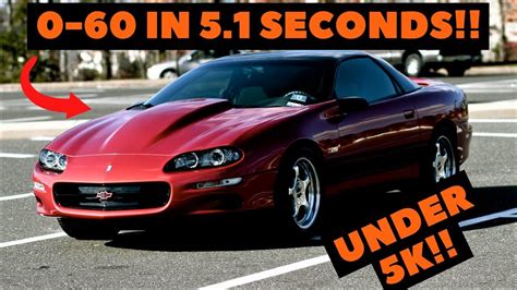 If you want a manual, you will have to settle for a slovenly 6.3 seconds. Supercars Gallery: Sports Cars Under 5k