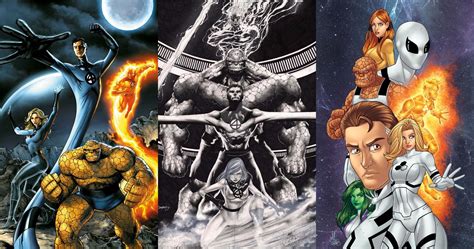 Marvel 10 Best Pieces Of Fantastic Four Fan Art Cbr