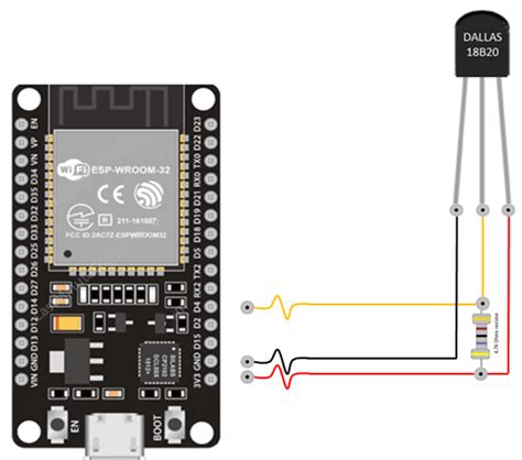 Interfacing Ds18b20 Temperature Sensor With Arduinoesp8266 45 Off