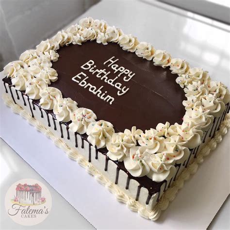 Hướng Dẫn Làm Rectangle Chocolate Cake Decoration đơn Giản Và Ngon Miệng