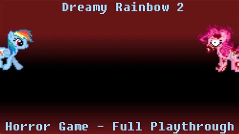 Dreamy Rainbow 2 Horror Game Full Playthrough Youtube
