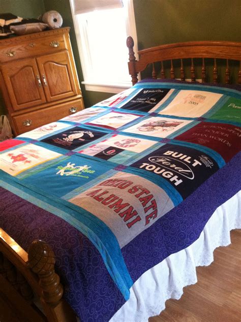 Home product choose side double sided. double sided t-shirt quilt one side made of t-shirt from ...