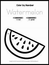 Watermelon Theartkitblog Homeschoolprintablesforfree sketch template