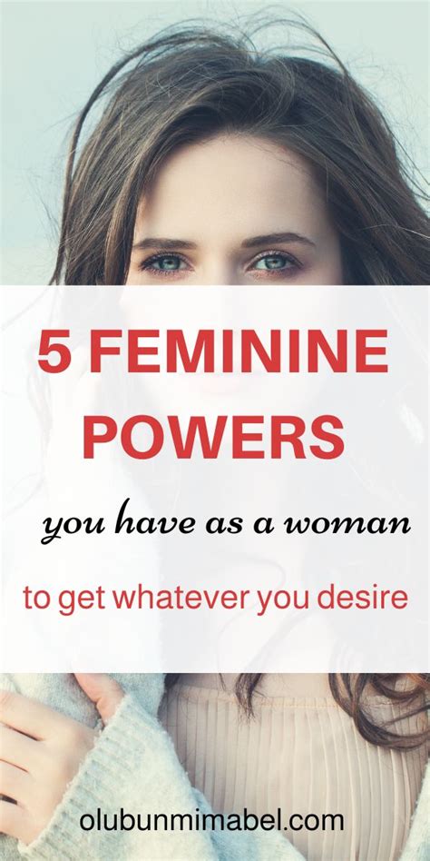 5 Powers You Have As A Woman That Youre Not Using Enough Feminine