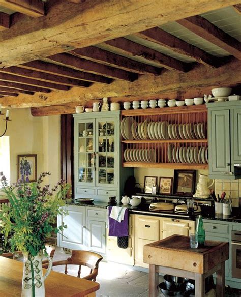 Cozy Charming Cottages Home Kitchens Rustic Kitchen Design Country