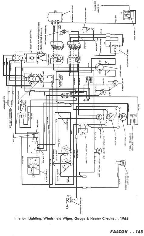 1964 Ford Falcon Wiring Diagram Instrument