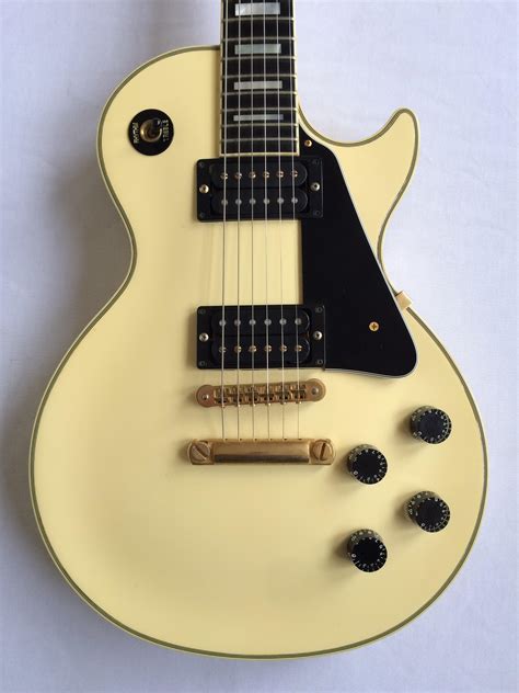 Gibson Les Paul Custom 1989 Ivory Guitar For Sale Richard Henry Guitars Ltd