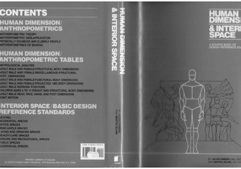 Pdf Human Dimension And Interior Space A Source Book Of Design