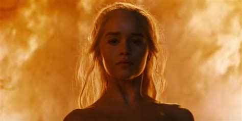Emilia Clarke On Her Nude Scene In Game Of Thrones Season 6 Daenerys Targaryen Fire Scene
