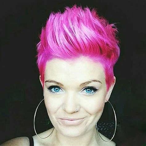 20 Good Pink Pixie Cuts Short Hairstyles And Haircuts 2019 2020
