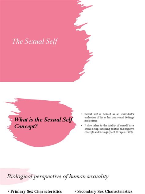 The Sexual Self Pdf Safe Sex Birth Control
