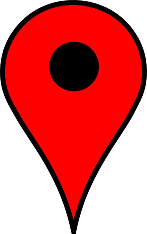 Map Pin Red Clip Art At Vector Clip Art Online Royalty