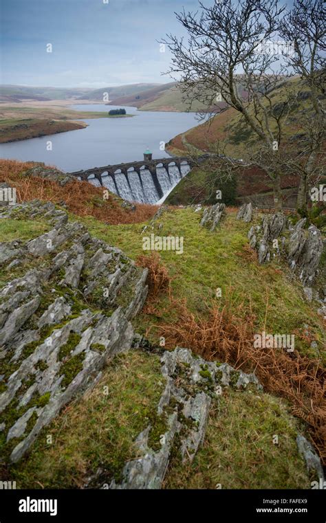 Craig Goch Dam And Reservoir Elan Valley Water System Designed To