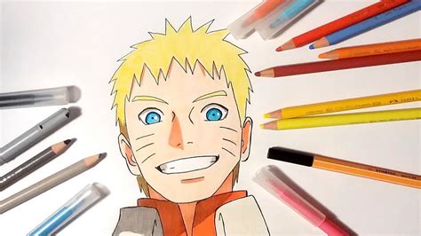 Speed Drawing Naruto The Day He Became The 7th Hokage Boruto Naruto