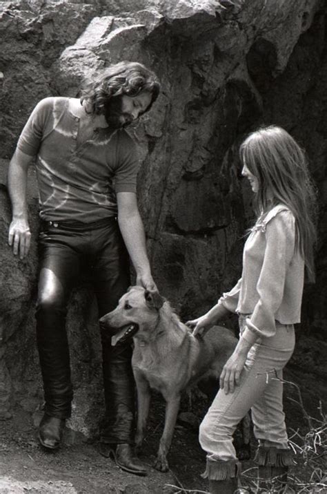 Jim Morrison Pam Courson Sage At Bronson Caves 1969 Rock N Roll