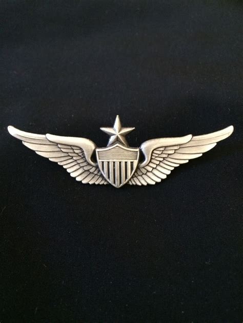 Army Senior Aviator Badge Airplane Drawing Shadow Art Wings Logo
