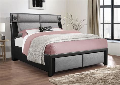 Queen Size Bed Frame Upholstered Bed Frames Ideas