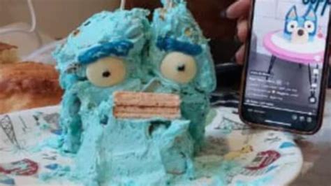 Mums Hilarious Woolworths Bluey Kids Birthday Cake Fail Photos