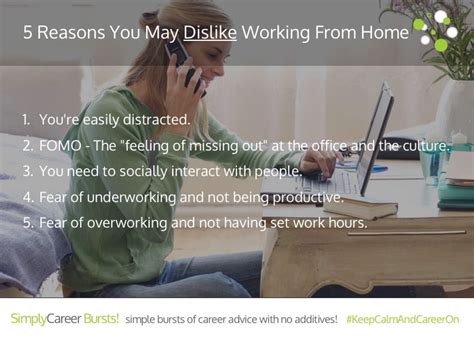 5 Reasons You May Dislike Working From Home Simplycareer