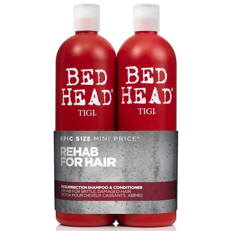 Tigi Bed Head Urban Antidotes Resurrection Repair Shampoo Ml And