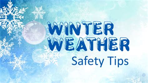 Be Prepared To Stay Safe And Healthy In Winter Staunton Augusta