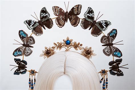 Hello I Would Like To Introduce You Our New Butterfly Halo Crown