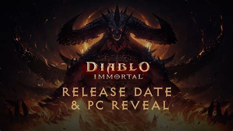 Diablo Immortal Release Date And Pc Reveal Youtube