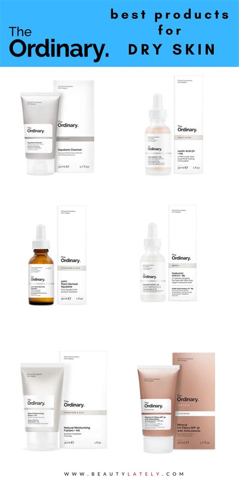 The Ordinary Shopping Guide For Dry Skin In 2020 Dry Skin Routine