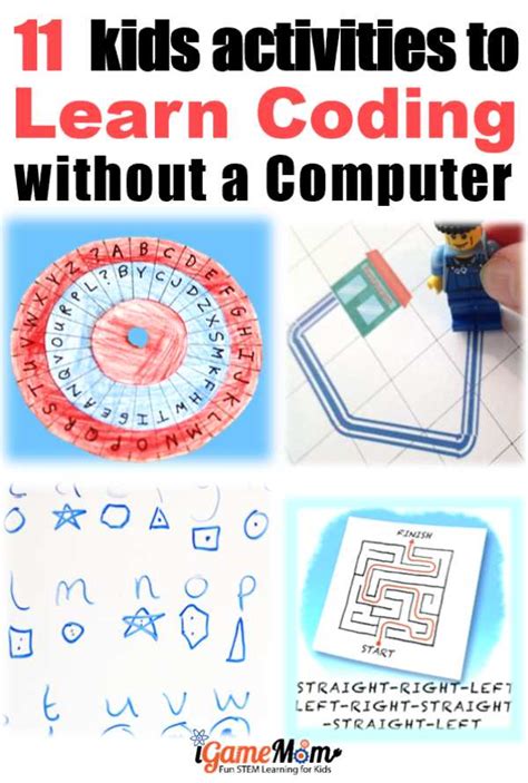 11 Kids Activities To Learn Coding Without A Computer