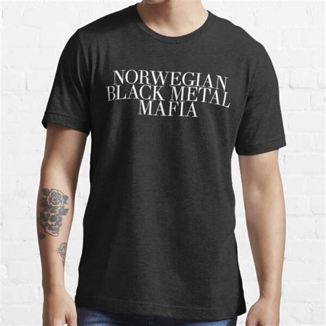 Norwegian Black Metal Mafia T Shirt For Sale By Viggosaurus