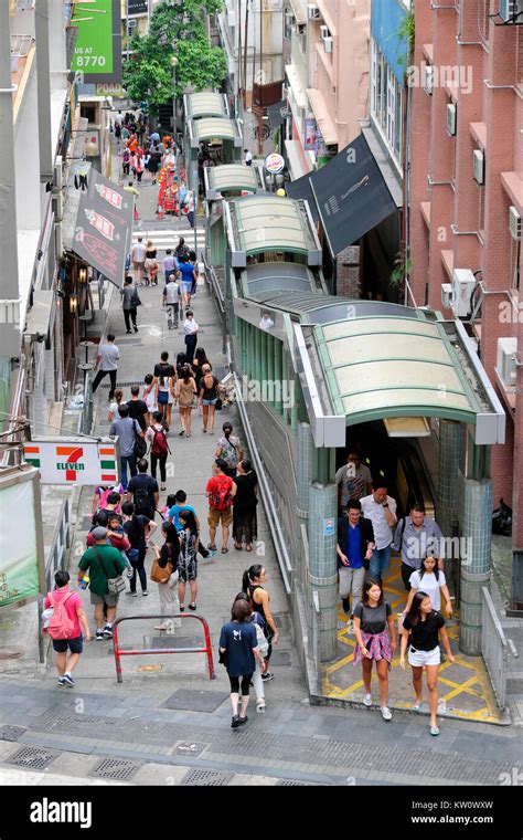 Centralmid Levels Escalator And Walkway System Hong Kong Island