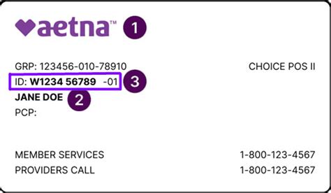 Where Is The Policy Number On Aetna Insurance Card Alfintech Computer