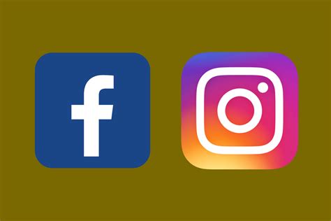 Facebook And Instagram Icon 289826 Free Icons Library