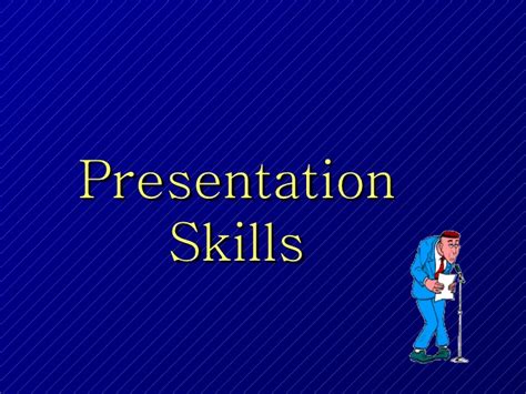 Presentation skills final
