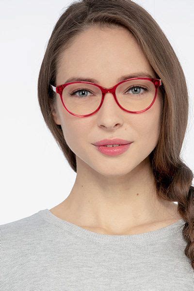 Laya Cat Eye Red Glasses For Women Eyebuydirect Red Eyeglasses Eyebuydirect Eyeglasses