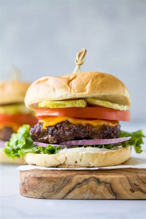 Juicy Air Fryer Burgers Joyful Healthy Eats