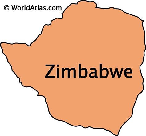 Zimbabwe Maps And Facts World Atlas