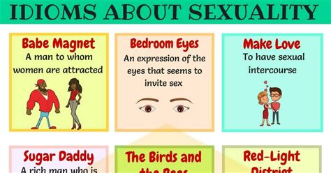 10 Useful Sexuality Idioms Phrases And Sayings • 7esl Idioms And
