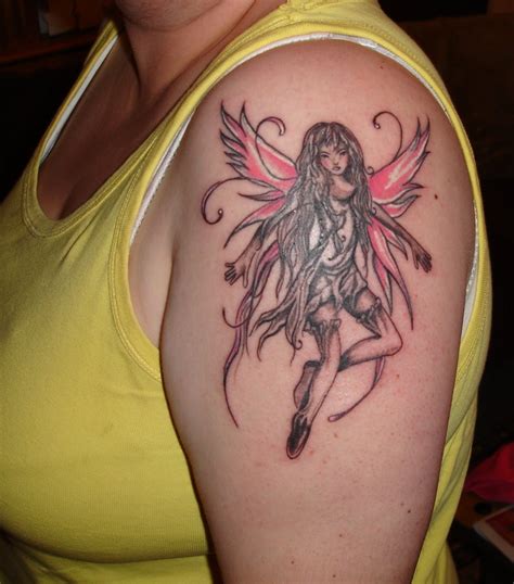 Fairy Tattoo Designs Ideas And Picture Gallery With Meanings