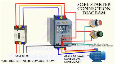 Soft Starter Control Diagram Engineers Commonroom Electrical Circuit