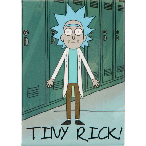 Tiny Rick Magnet Rick Rick And Morty Tiny