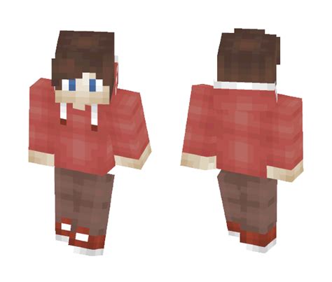 Download Red Hood Boy By Lightmoon Minecraft Skin For Free