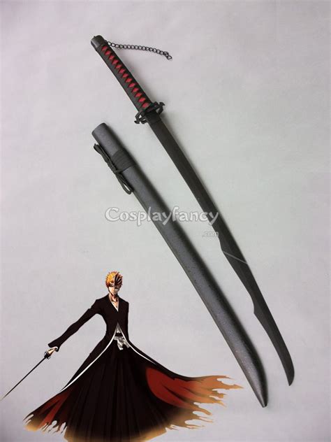 Product Tag Ichigo Tensa Zangetsu 3rd Version Cospaly Wood Sword